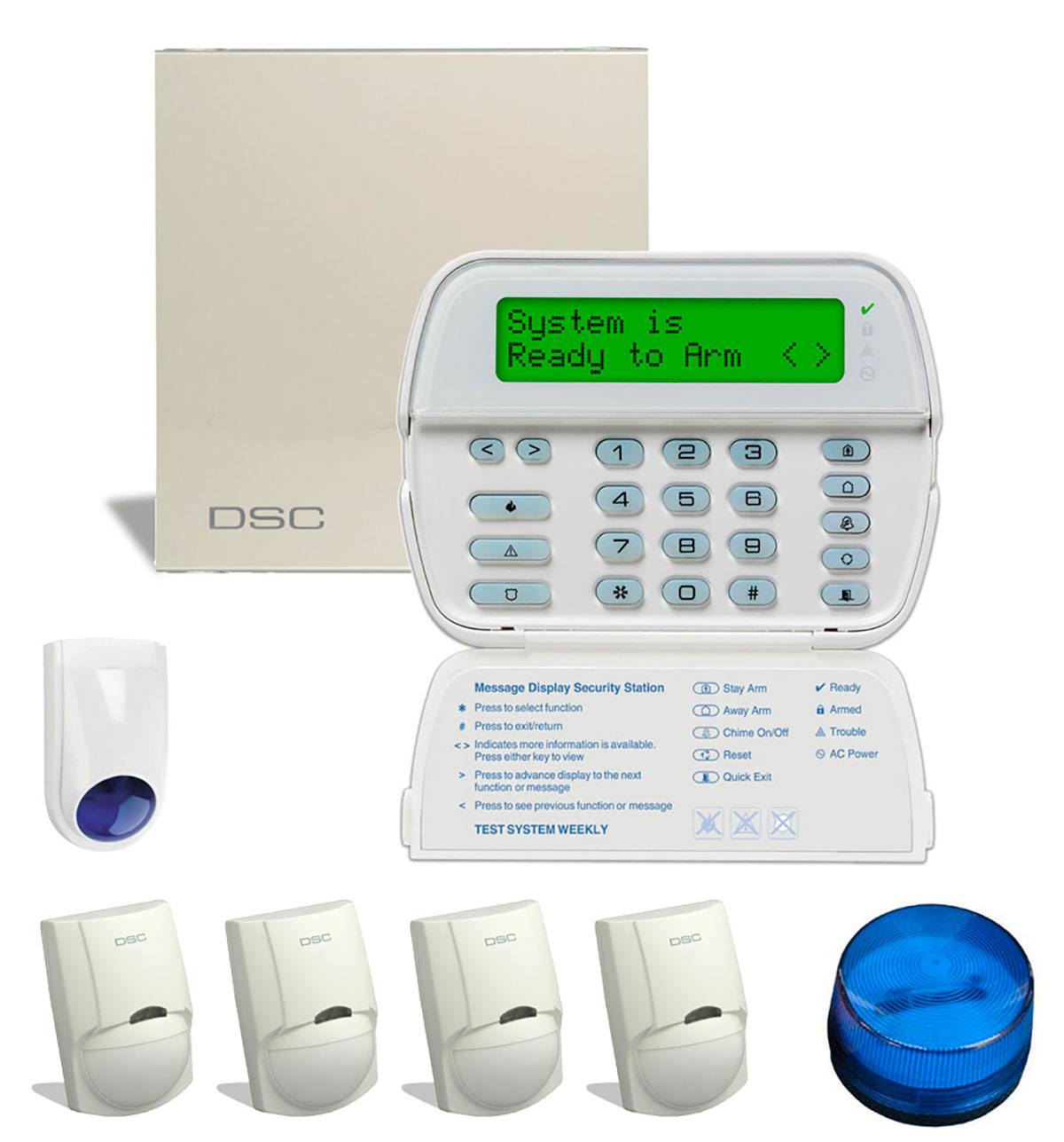 DSC 1864 Hardwired Alarm System